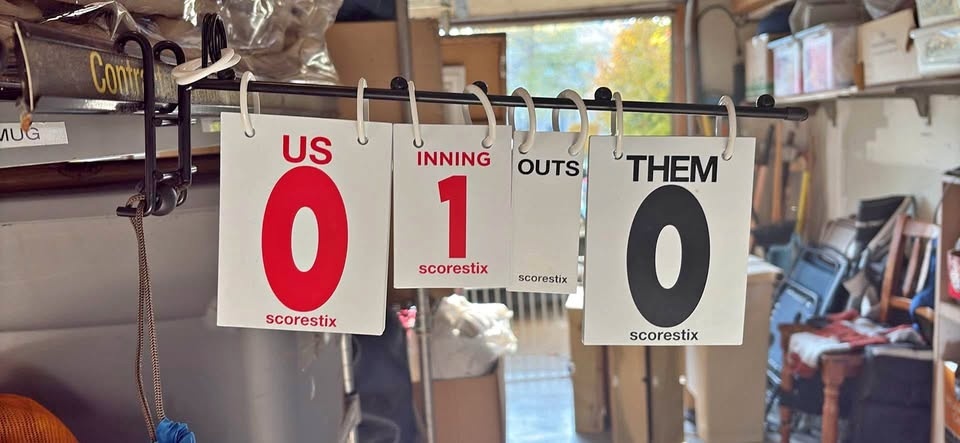 Flip Fence Scoreboard