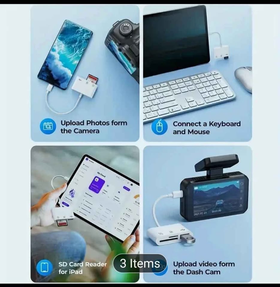 NEW 6-in-1 USB-C & USB 3.0 SD Card Reader - photo 2
