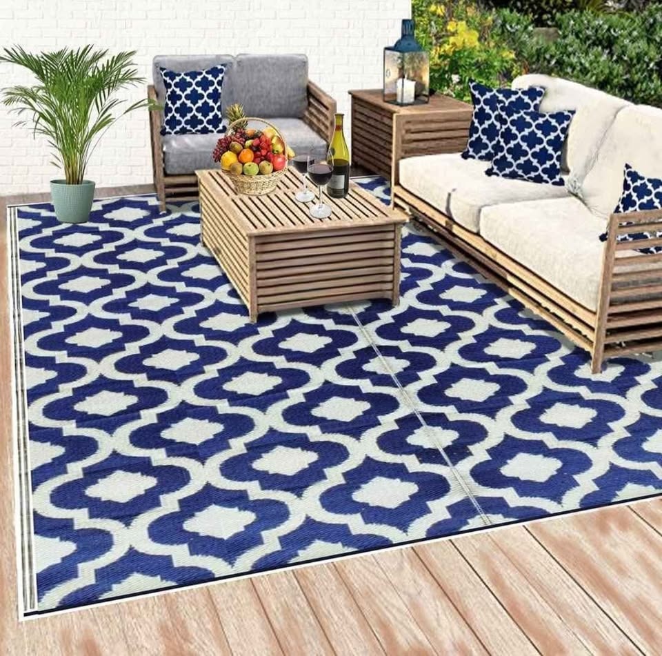 Balajees USA Outdoor Rugs - 6'x9' Patio Mats - photo 2