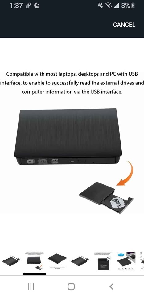 HUIOP USB External DVD-RW Drive - photo 5