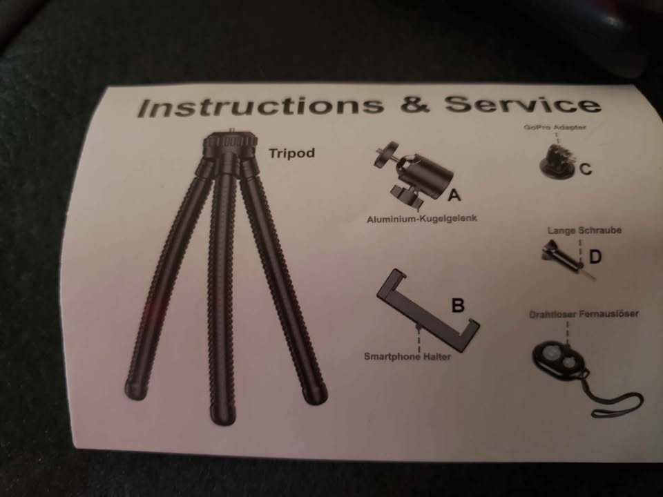 NEW PHONE TRIPOD WITH REMOTE - photo 2