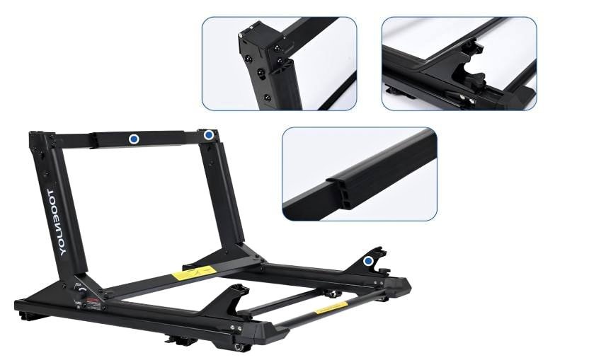 Heavy-Duty Kayak Lift Assist Roof Rack, 45 KG