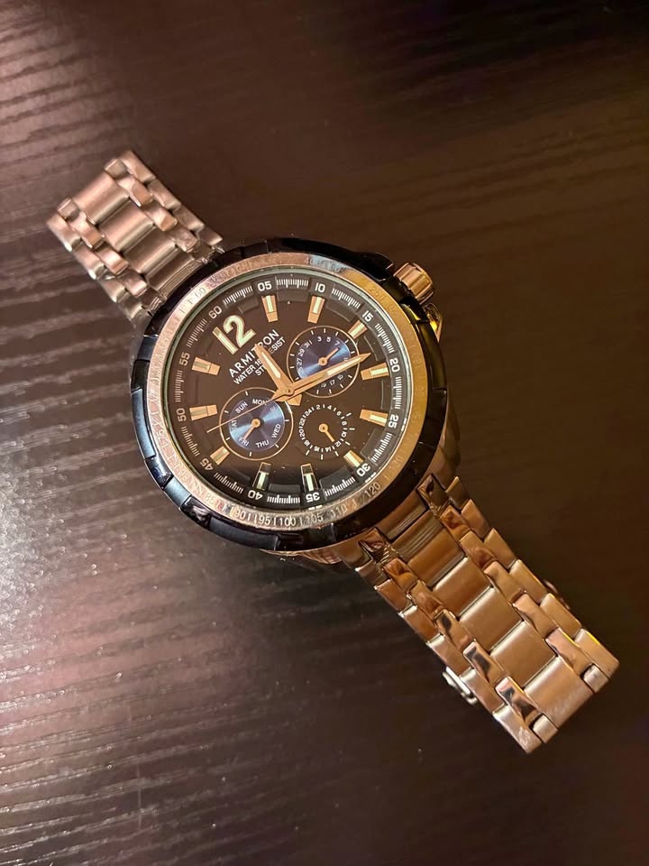 ARMITRON Men's Multi-Function Dial Stainless Steel Watch