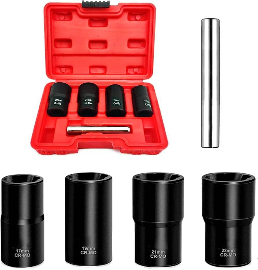 Greywolf 5 pcs Wheel Nut Removal Tool Set