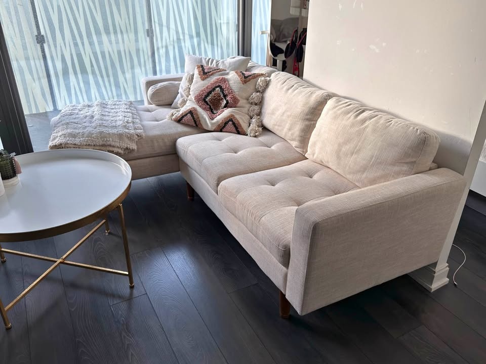 3-Piece Upholstered Sectional Sofa (PICK UP ONLY)