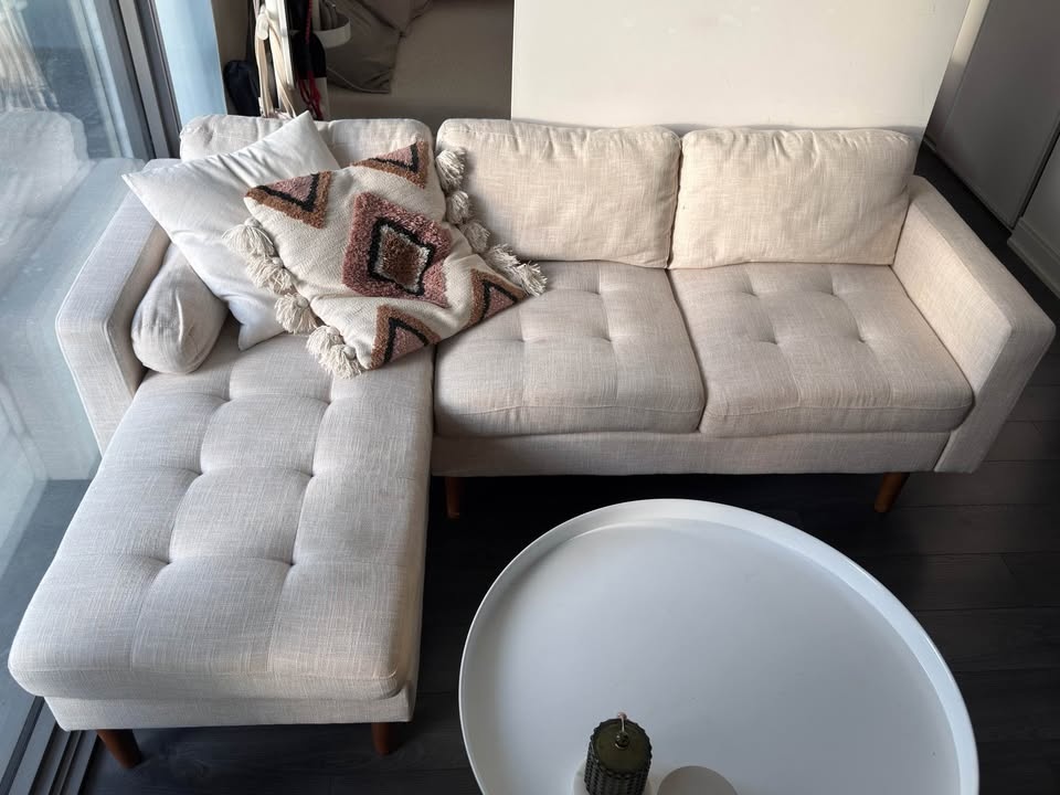 3-Piece Upholstered Sectional Sofa (PICK UP ONLY) - photo 2