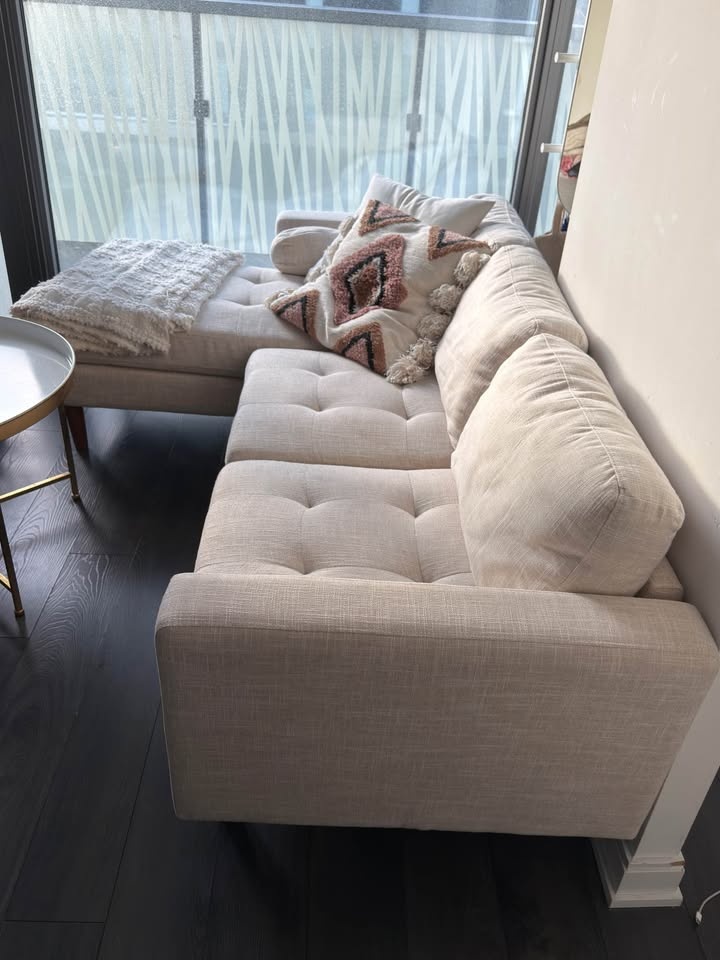 3-Piece Upholstered Sectional Sofa (PICK UP ONLY) - photo 3