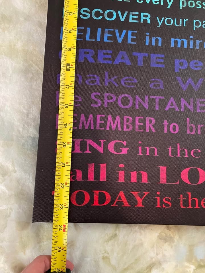 Life Rules Wall Art Canvas - photo 3