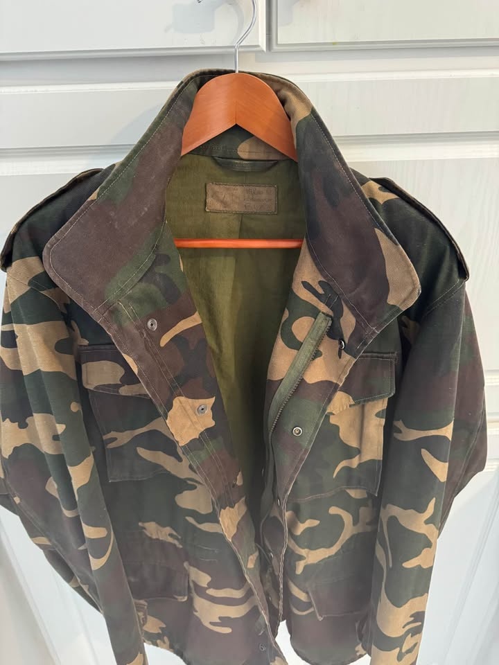 Camo Military Jacket Size XL - photo 3