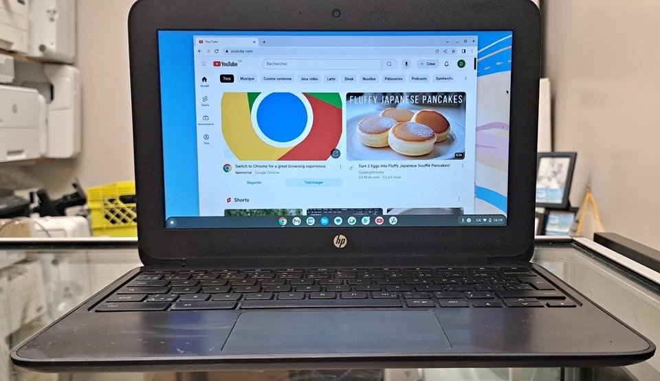 HP Chromebook 11 G5 EE Intel Celeron N3060 4GB RAM 16GB 11.6" +