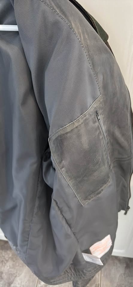 Blink Leather Jacket Size 2XL Gray New Condition - photo 4
