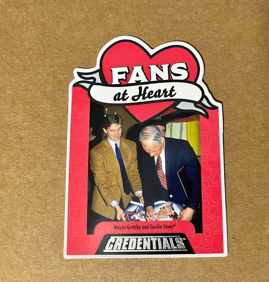 2023-24 Credentials Gretzky & Howe Oilers Wings