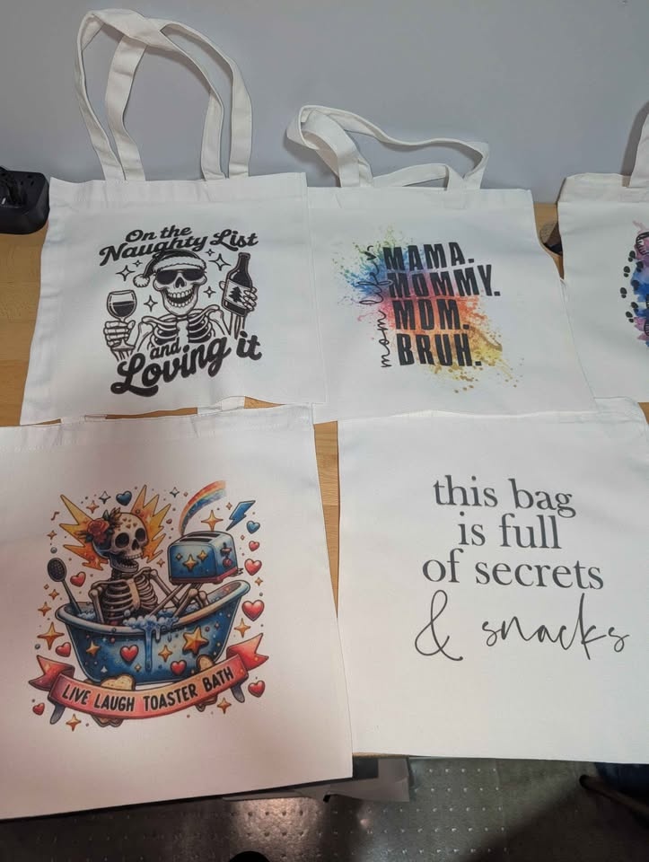 Brand New Tote Bags with Sublimation Images🏆 - photo 3