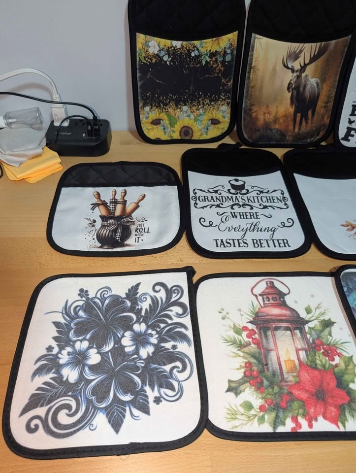 Kitchen potholders/grabbers.🏆 - photo 4