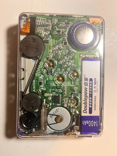 Sony WM-EX631 Walkman Transparent Excellent Condition + Battery - photo 2