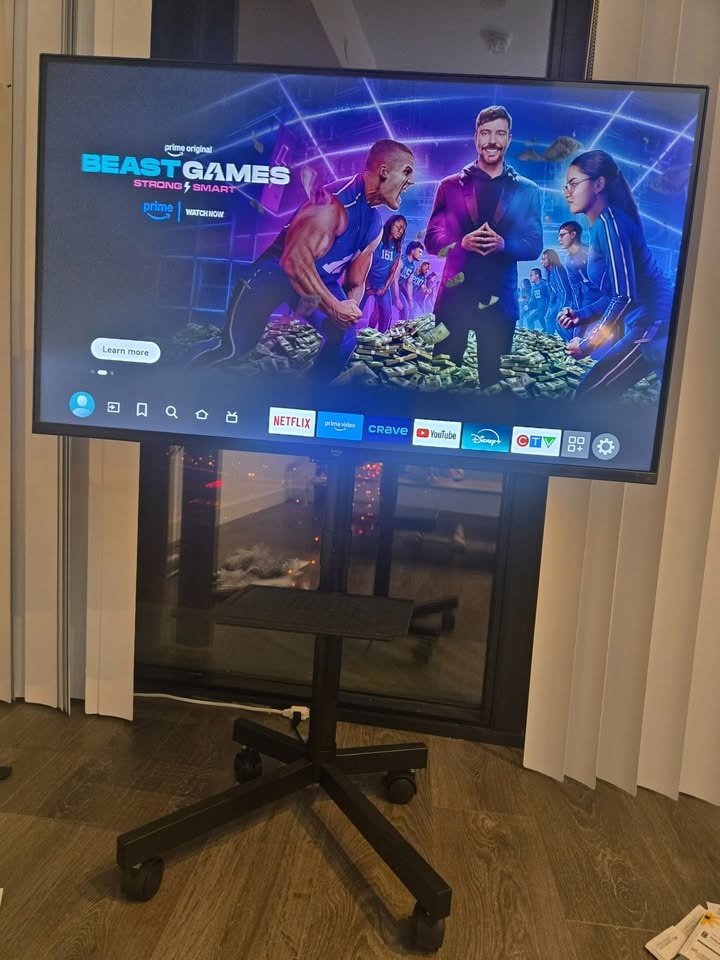 Amazon Fire TV 43" (K24NE5) with Rolling Stand