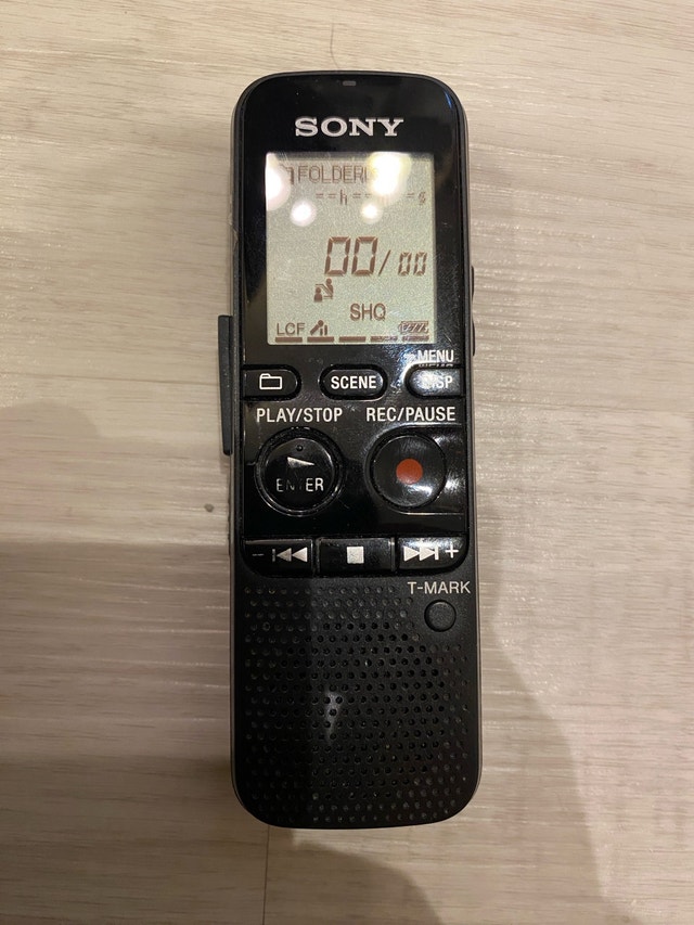 Sony Digital Flash Voice Recorder