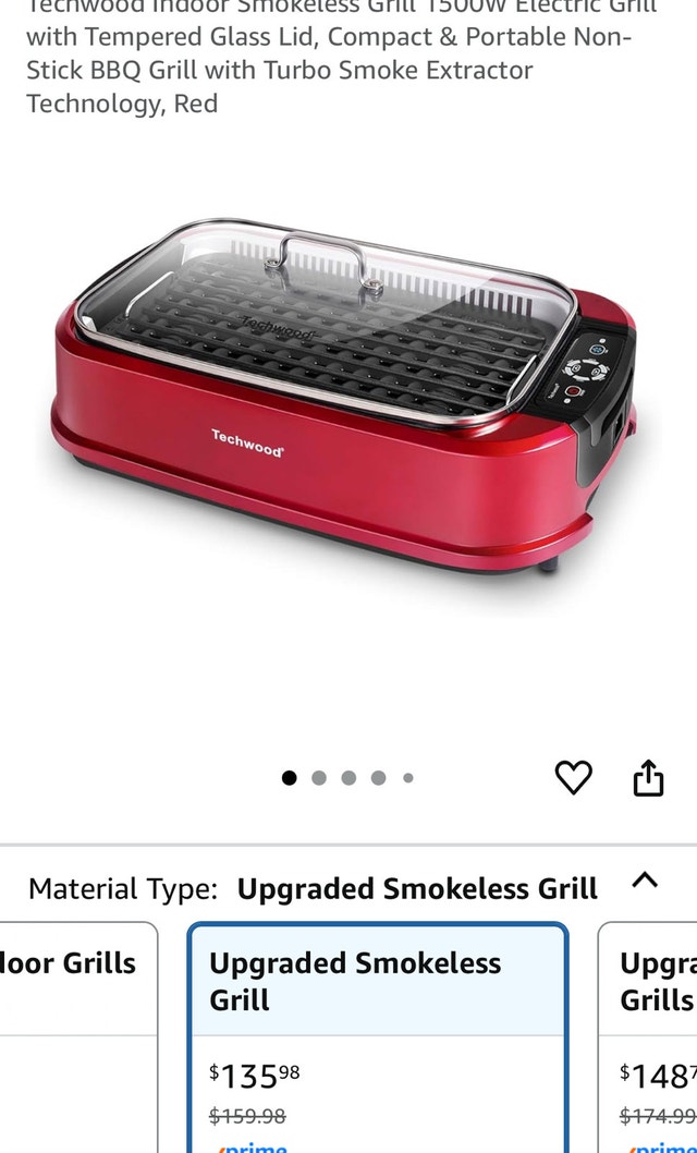 Techwood Indoor Smokeless Grill - photo 5