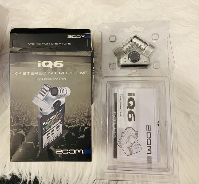 Zoom iQ6 XY Microphone for iPhone/iPad