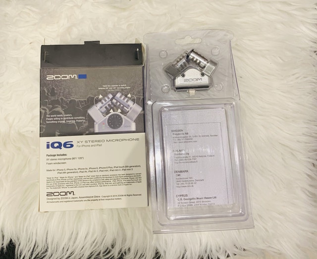 Zoom iQ6 XY Microphone for iPhone/iPad - photo 2