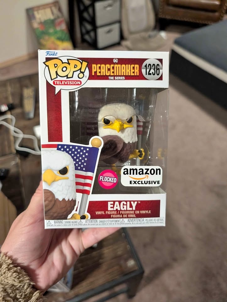 Flocked Eagly Funko Pop - Amazon Exclusive🏆