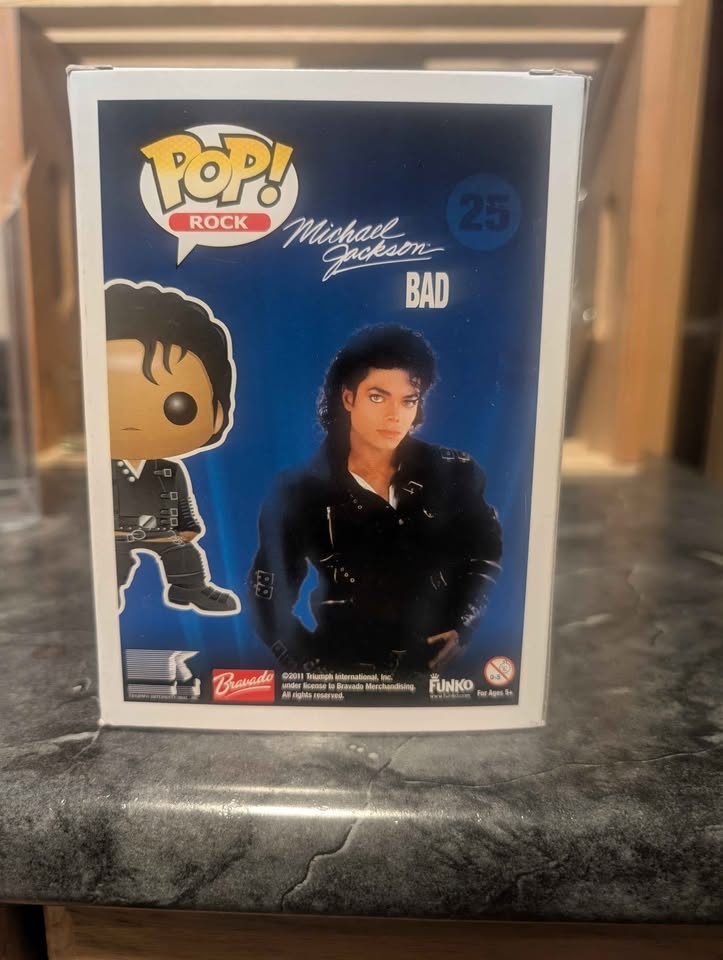 Authentic Michael Jackson Bad Funko Pop🏆 - photo 3