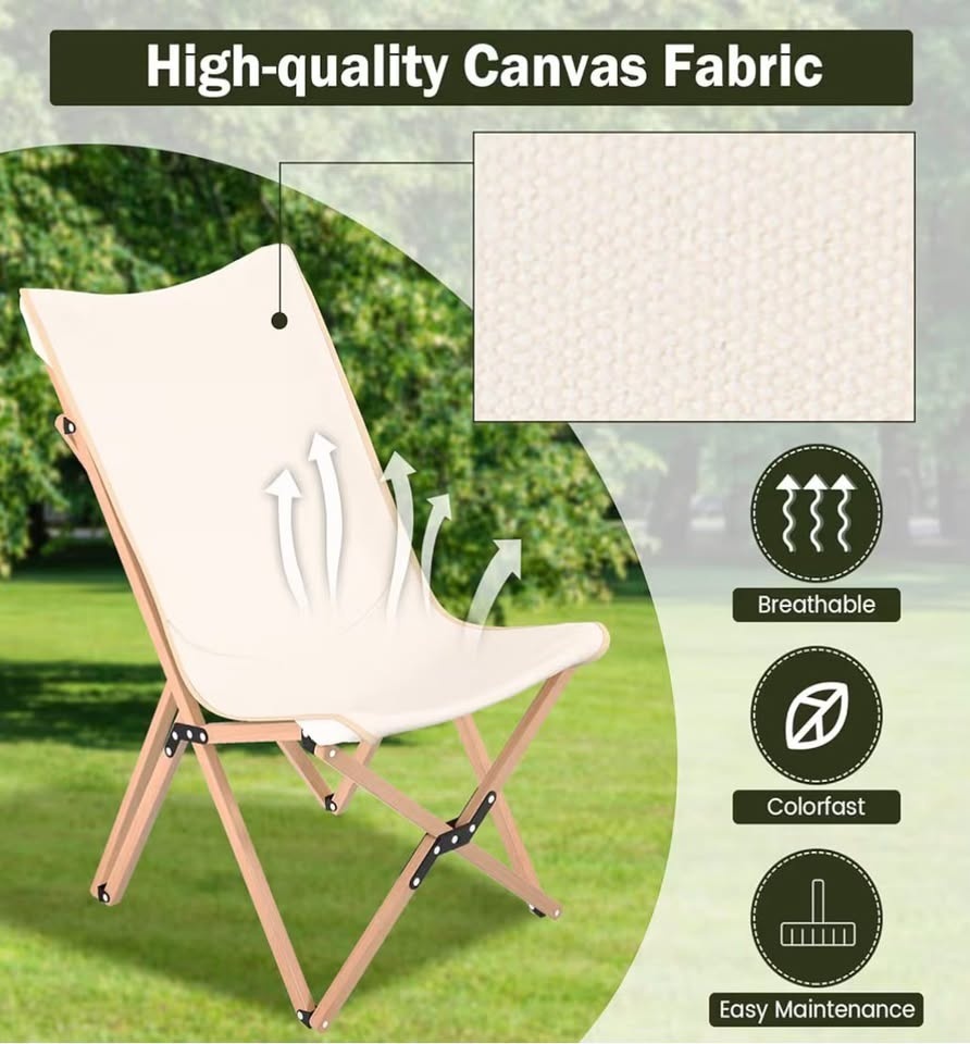 NEW Set of TWO foldable beach picnic camping tailgate bbq chairs - photo 5