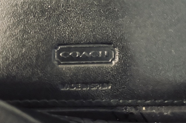 Vintage 1990s Coach Leather Classic Black Wallet - photo 5