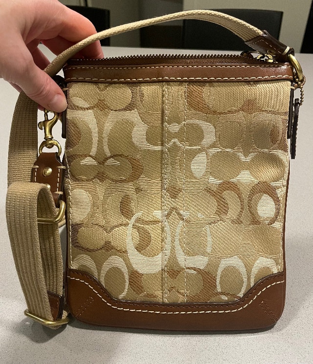 Coach Signature Messenger Bag - Brown/Tan - photo 2