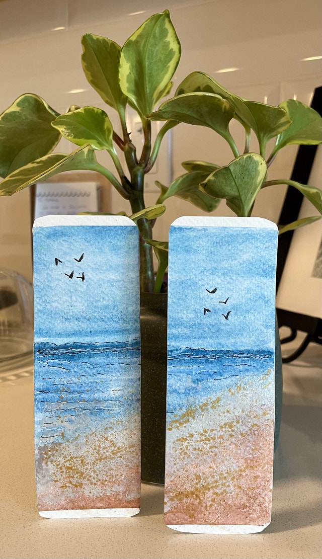 Watercolor Bookmarks - photo 2