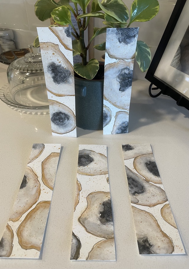 Watercolor Bookmarks - photo 3
