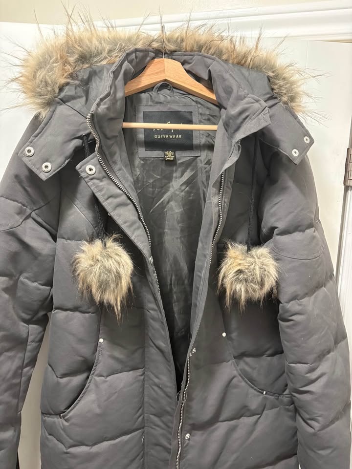 Revamped Outerwear Long Winter Puffer Coat - Size L - photo 3