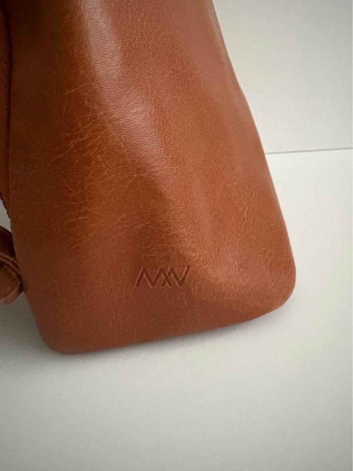 Matt & Nat Vegan Leather Backpack | Cognac Brown - photo 5