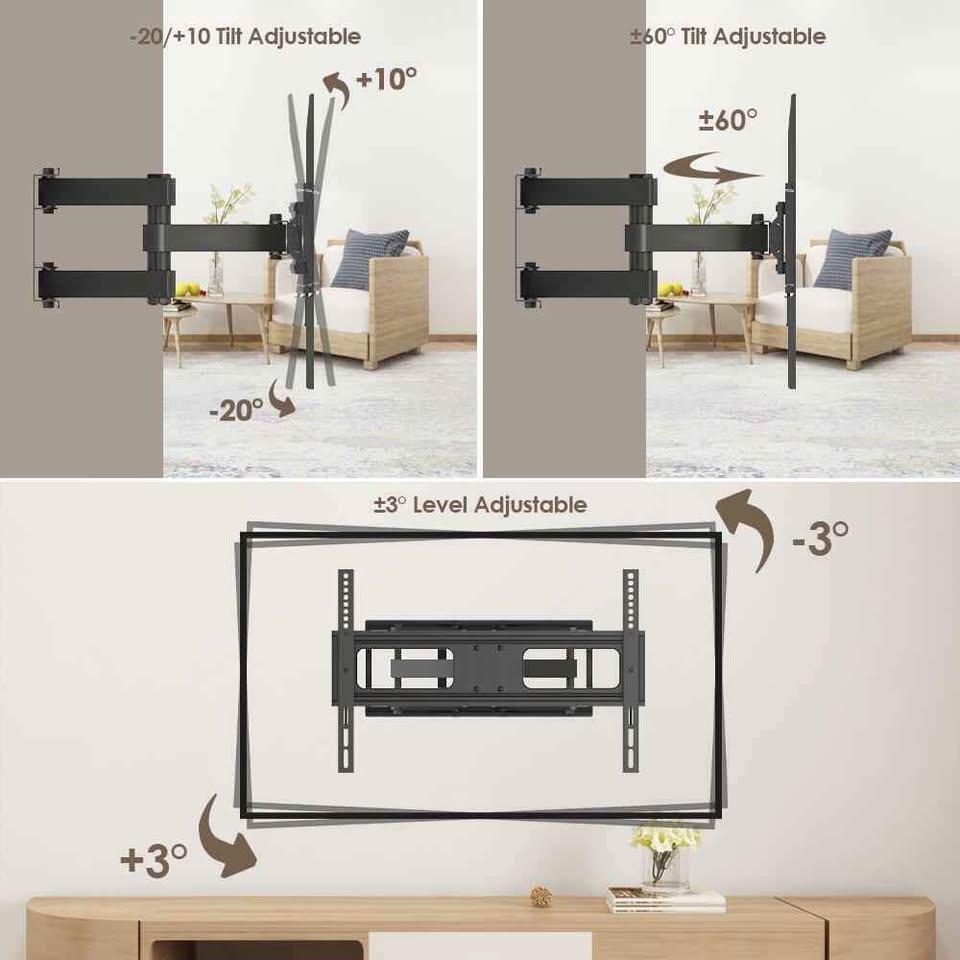 Full Motion Articulating TV Wall Mount (37"-70") - photo 2