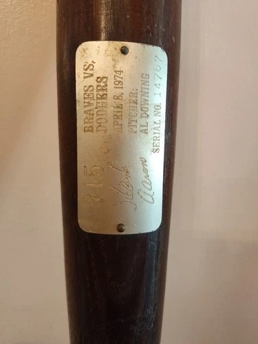 Hank Aaron 1974 Magnavox Commemorative 715th Home Run Baseball B