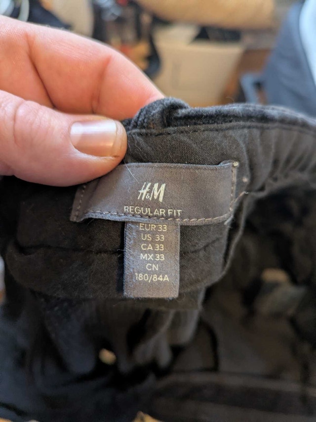 Black corduroy pants - photo 2