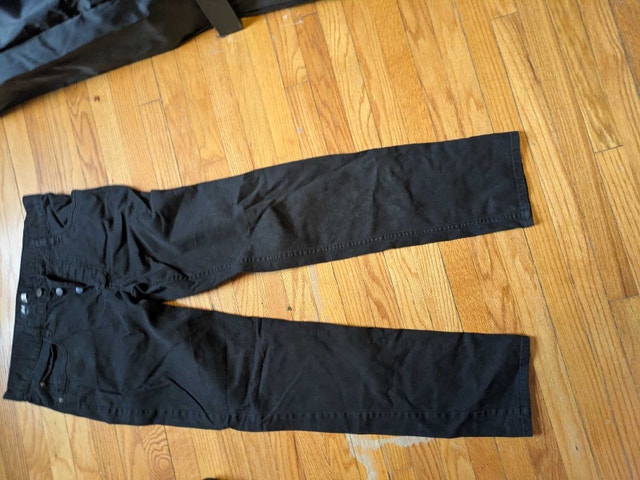 H&M Black Straight Leg Pants