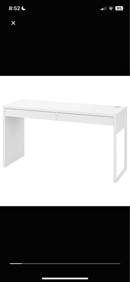 White office Desk - Ikea