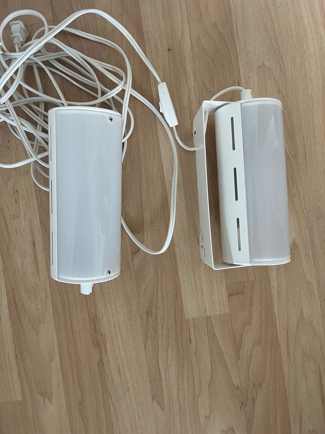 2 Lamps White