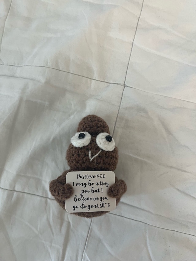 Little Knitted Poo Emoji