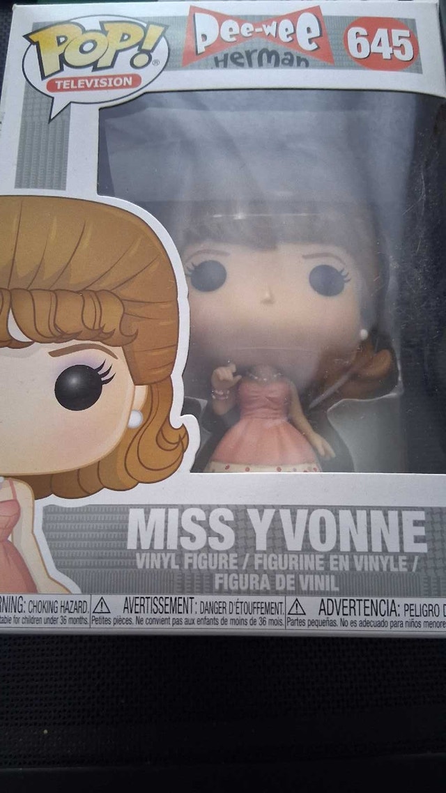 Funko Pop! Pee Wee Herman Miss Yvonne #645
