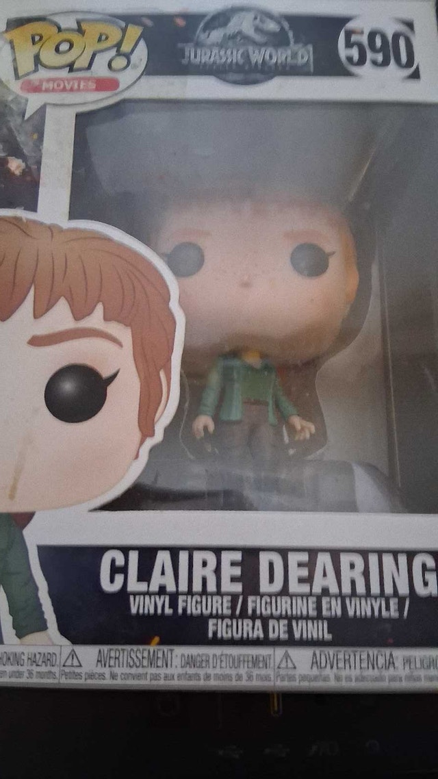 Funko Pop! Jurassic World Fallen Kingdom Claire Dearing #590