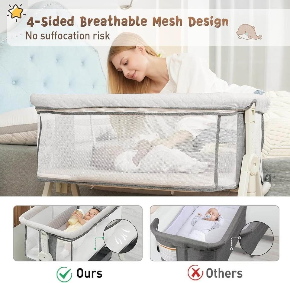 New Baby Bassinet, Bedside Sleeper - photo 3