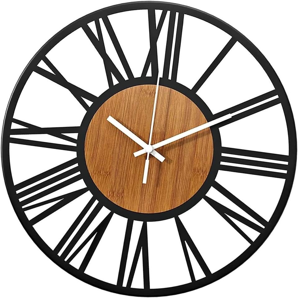 NEW 24'' Extra Large Farmhouse Wall Clock