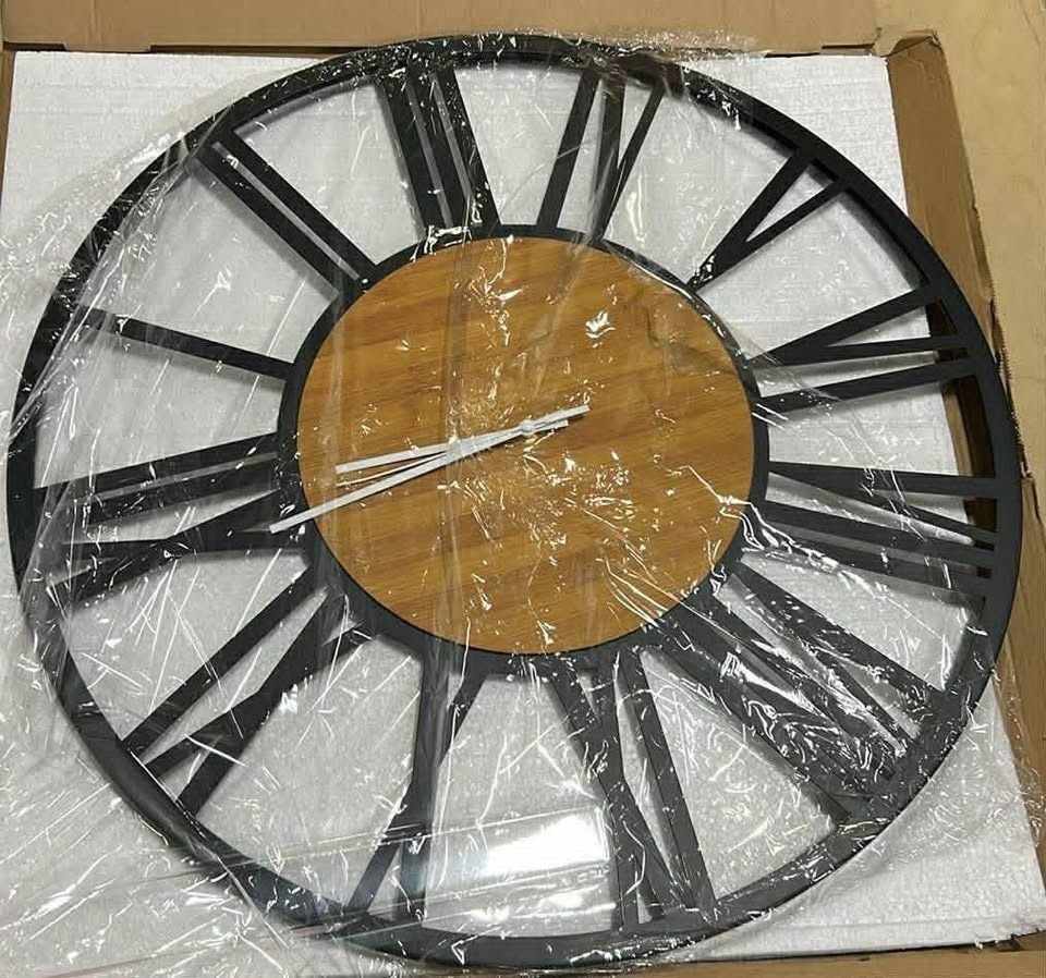 NEW 24'' Extra Large Farmhouse Wall Clock - photo 3