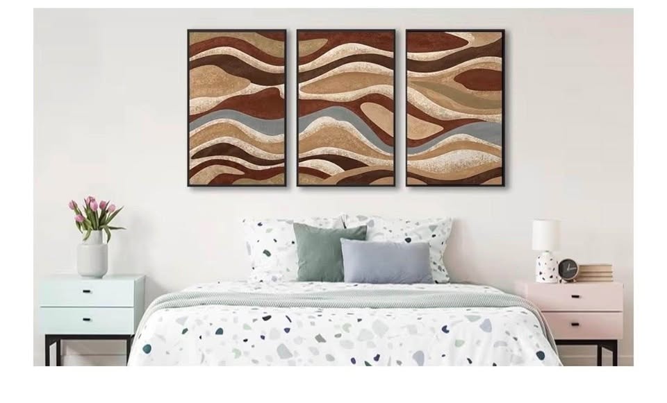 779 - NEW Large Framed Abstract Wall Art - photo 3