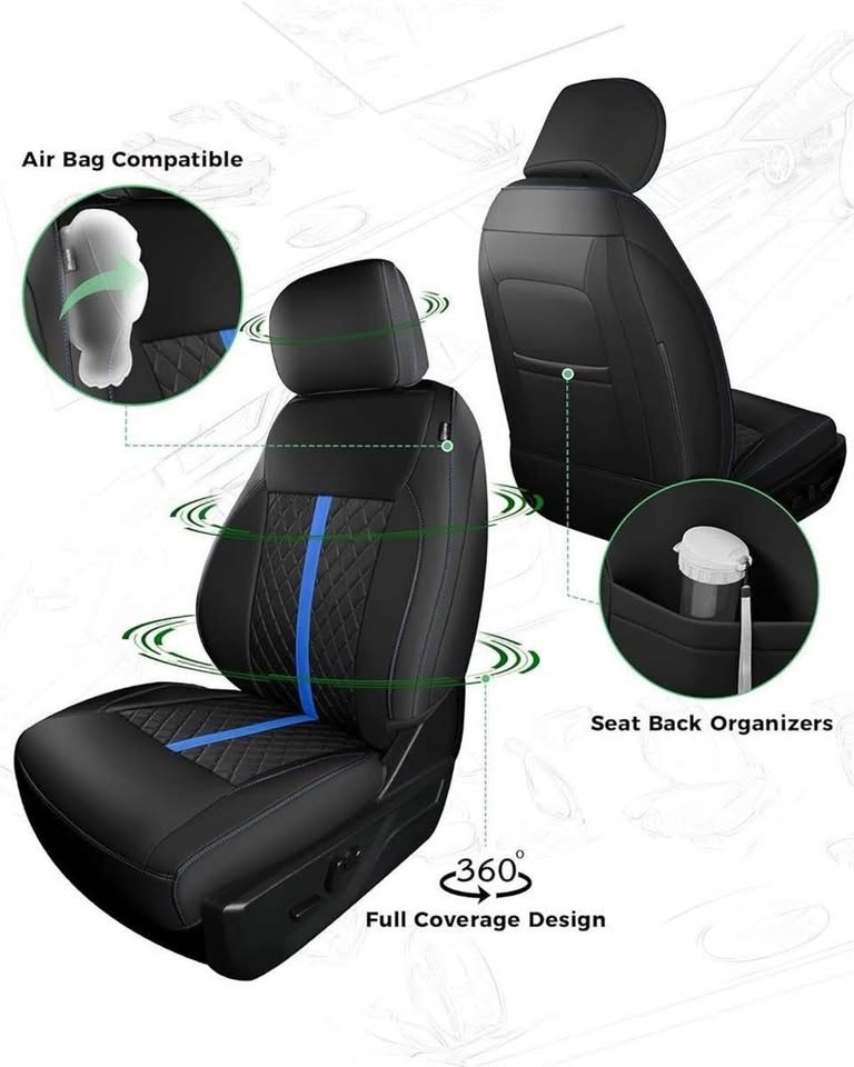 Ford F150 F250 F350 Seat Covers (2015-2022) - photo 2