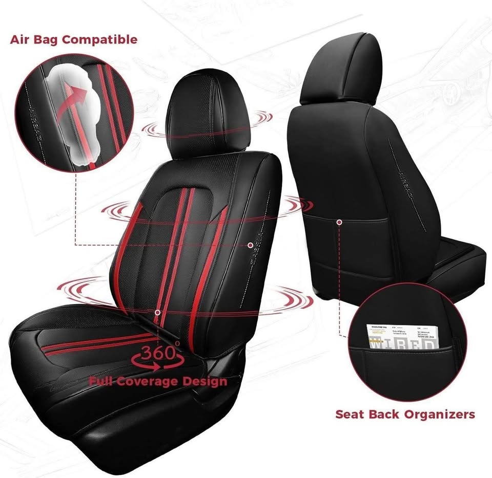 Brand New Sealed Leather Car Seat Cover (Universal Fit) - photo 2