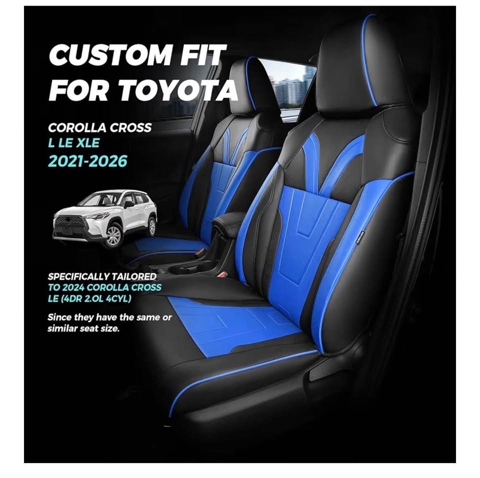 NEW Toyota Corolla Cross Seat Covers - Full Set - photo 3