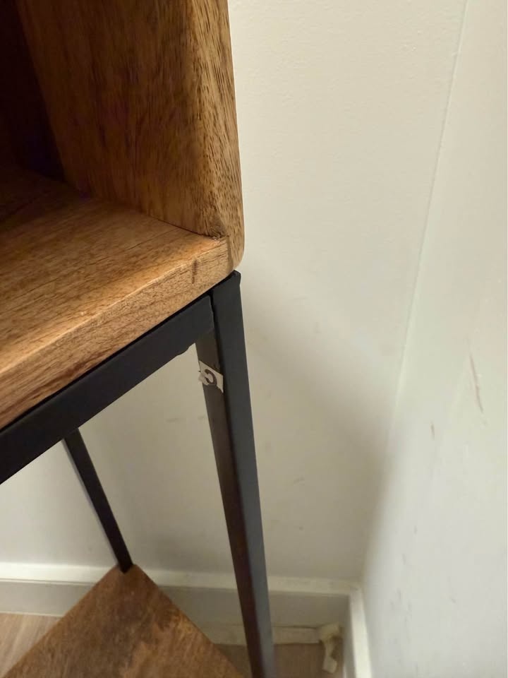 West Elm Dupe - Industrial Storage Skinny Console - photo 5